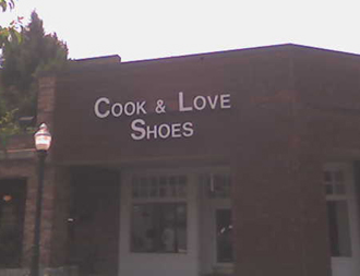 cook and love shoes